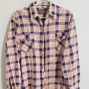 Vintage Windbreaker Flannel